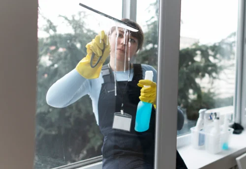 Nettoyage de vitres intérieures et extérieures à Cerisy-Belle-Étoile